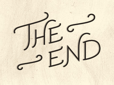 the end